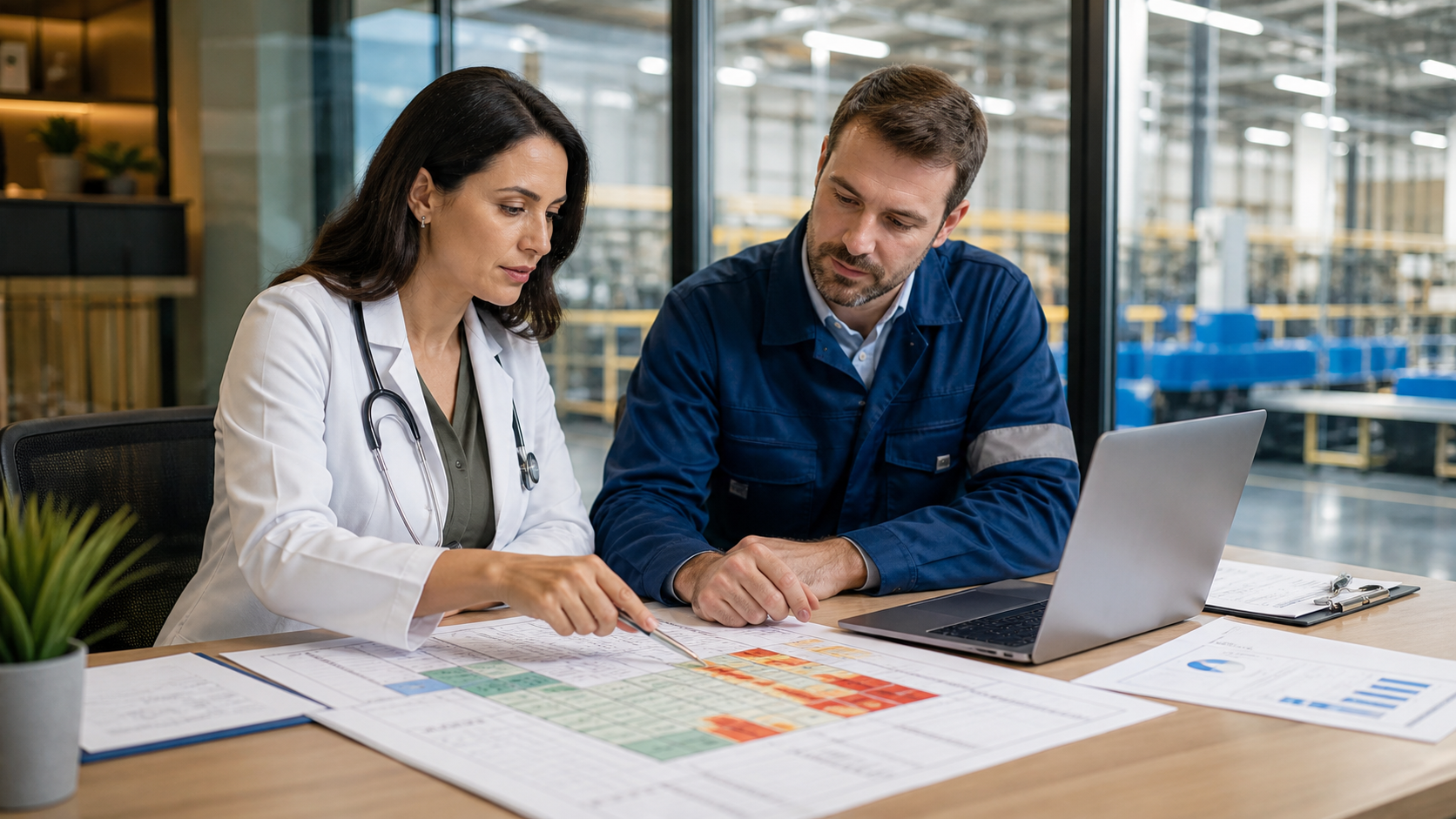 Médica do trabalho e engenheiro integram PCMSO e PGR