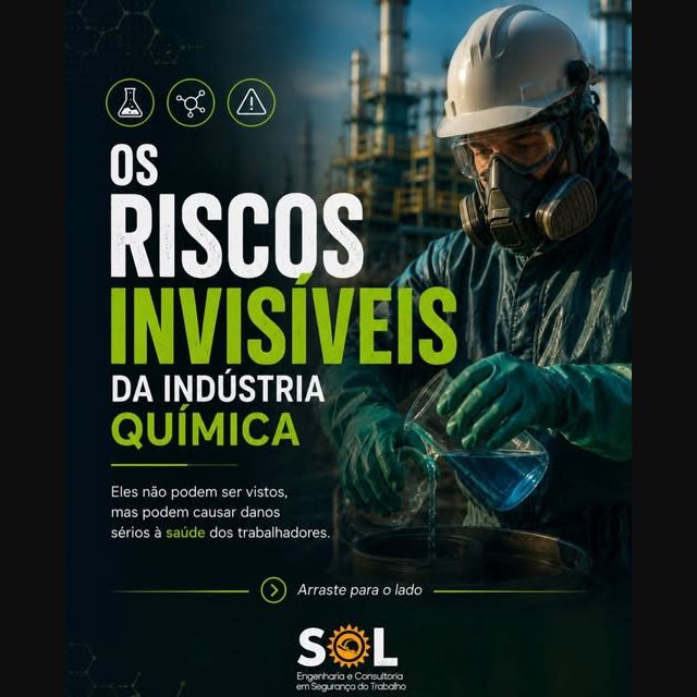 Publicação da SOL sobre riscos invisíveis na indústria química